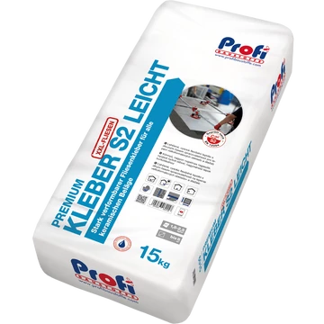 PROFI  PREMIUM KLEBER S2 LEICHT C2ES2, 15 kg/zsák