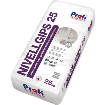 NIVELLGIPS 20,  25 kg /zsák  1-25mm 